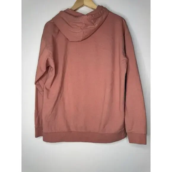 Empyre Hoodie Sweatshirt Mens Size MEDIUM yin Yang Tie Dye Ombré Pink Mauve - Picture 8 of 9